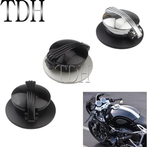 Petrol Fuel Tank Cap Cafe Racer Scrambler Oil Gas Filler Cap Plug for BMW R NINE T R9T 2014-2019