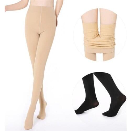 VIIANLES Velvet Winter Leggings New Fashion Casual Warm Women Knitted Slim Women Leggins Woman Solid Pants