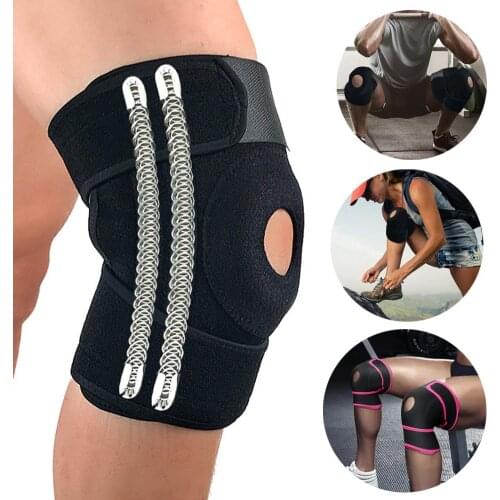 New Professional Sports Breathable Safety Knee Support Brace Pad Guard Protector