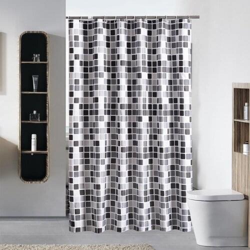 Refreshing Quick Dry Shower Curtain Bathroom Curtains Home Decoration Polyester Waterproof YL-0005