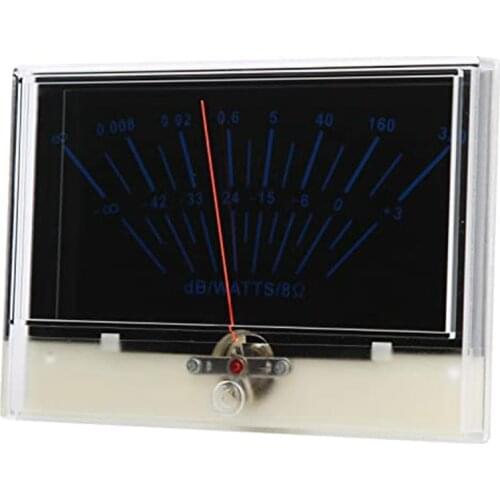 P-134-BGB-S0416 VU Meter,Pointer Power Amplifier Meters Header Accessory,Sensitive Pointer Response,For Recording Studio