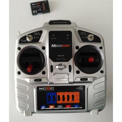 2.4Ghz 6ch Radio Control MC6C for RC Airplanes