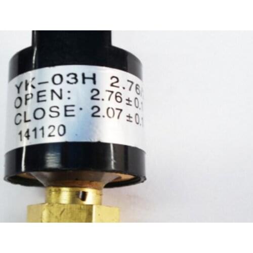 YK series pressure switch controller YK-03H 2.76/2.07 MPA Air conditioning heat pump high pressure low close connect
