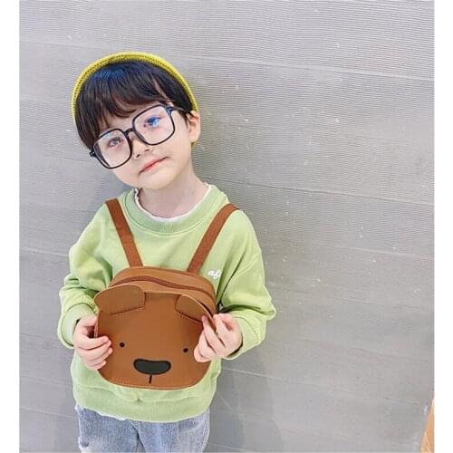 Fashion New Children School Bag Bear Cartoon Toy Baby Backpack Boy Gril School Bags Gift For Kids Backpacks