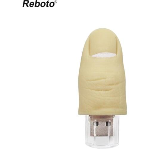 Cartoon Finger USB Flash Drive 64GB 32GB USB Flash Drives 16GB 8GB 4GB Pendrive флешка USB Memoria Stick Pen Drive For PC