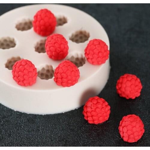 Strawberry & Blueberry Silicone Mold Fondant Mould Cake Decorating Tools Chocolate, Gumpaste Molds, Sugarcraft ,Kitchen Gadgets