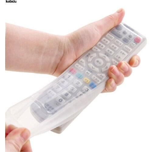 21*5*2CM Silicone Video TV Air Condition Remote Controler Protective Cases Cover Waterproof Dust Protector Pouch Storage Bags