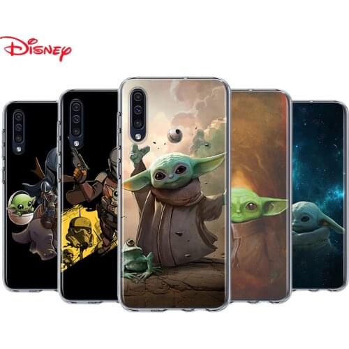 Silicone Cover Baby Yoda The Mandalorian For Samsung Galaxy A90 A80 A70 A70S A60 A50 A40 A30S A20S A20E A10 A10E Phone Case
