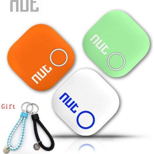 Nut 2 Smart Tag Bluetooth Tracker Anti-lost Pet Key Finder Alarm Locator Valuables as Gift For Child ( White/ Green/ Orange)