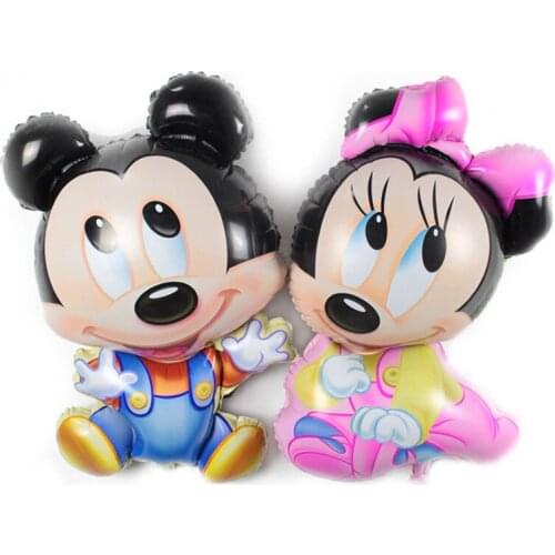 Cute Cartoon Foil Balloon 92X55cm Baby Shower Kids Birthday Party Decoration Children Toys