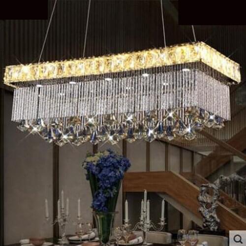 Led restaurant chandelier creative bar table lamp modern minimalist suction dual lamp living room crystal lamp art ceiling lamp