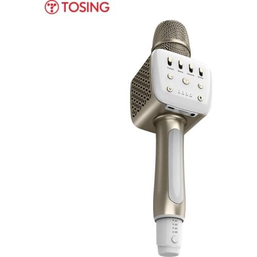 TOSING V2 New product Versatile high quality wireless karaoke Birthday Speaker portable handheld microphone for home theatre ktv