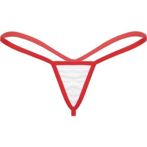 Womens Panties Sexy Erotic Low Waist G-string Micro Bikini Bottom Swimwear Micro Mini Thongs T-back Panties Lingerie Underpants