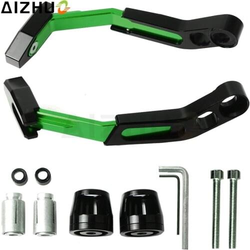 Universal 7/8" 22mm Motorcycle Handlebar Brake Clutch Levers Protector Guard For KAWASAKI VERSYS 1000 ZX6R ZX-6RR ZX9R ZX10R