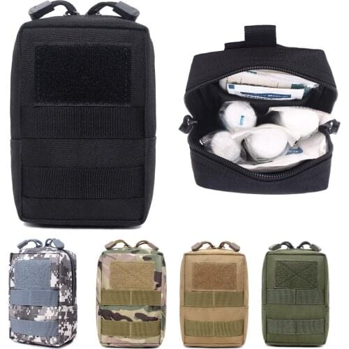 600D Nylon Tactical Bag Outdoor Molle Military Waist Fanny Pack Molle Accessories Pouch Belt Waist Bag Hunting EDC Gear Bag