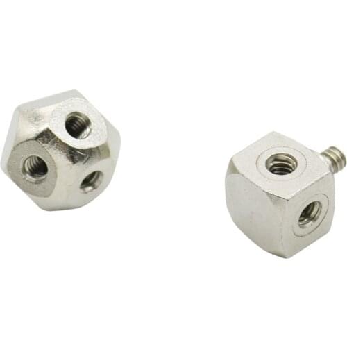 Mist nozzle holder with 3 sites, 4 sites in 10/24'' thread Greenhouse Mist cooling system Brass Nozzle Holder 1 Pcs