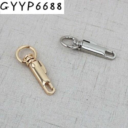 10pcs 30pcs 3Colors 14mm Bag hardware accessories button case buckle shoulder strap hook buckle hang buckle boutique hook DIY