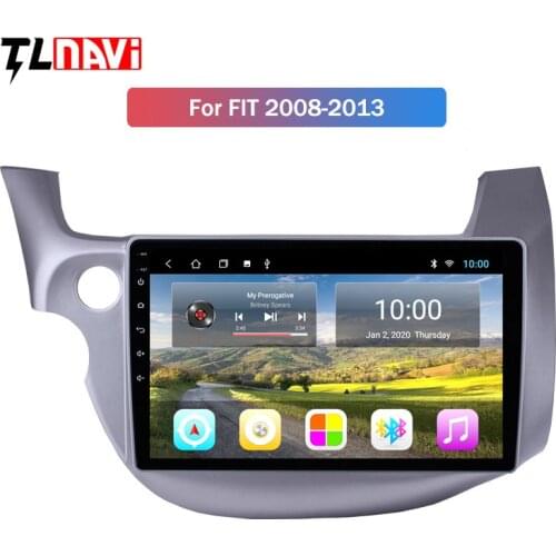 2G RAM 10.1 Inch Full Touch Screen Android 9.1 GPS Navigation For Honda fit jazz 2008-2013 Stereo System