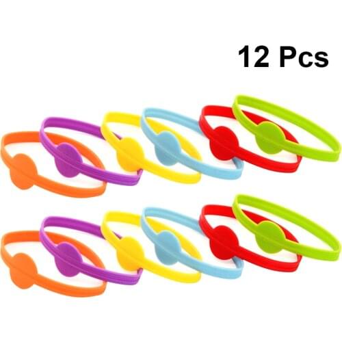 2 Sets 12pcs Silicone Wine Cup Glass Markers Party Goblet Wine Drinking Cup Marking Tags for KTV Bar