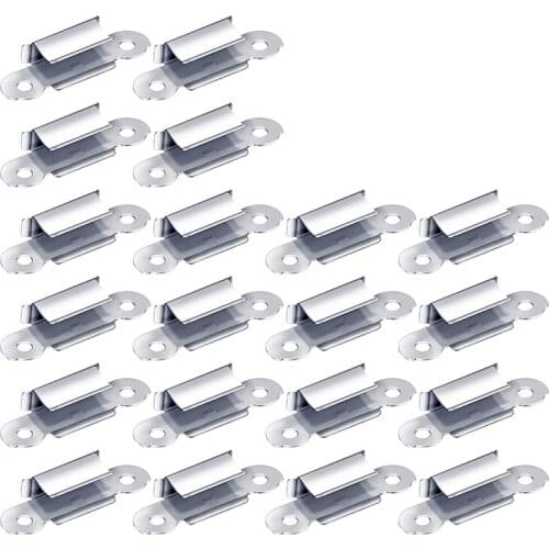 20Pcs 5.2mm Ender 3 Glass Bed Spring Turn Clips, Ender 3 Pro Bed Clips Clamp for Creality Ender 3 V2, Ender 3S and More