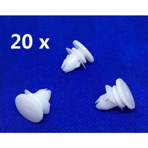 20X For Volvo V70,S80,XC90 Door Moulding Clips,Exterior Bumpstrip Clips 30784514
