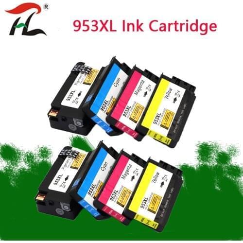 4PK Compatible Ink Cartridge 953 953XL for HP pro 7740 7720 8210 8218 8710 8715 8718 8719 8720 8725 8728 8730 8740 for hp953