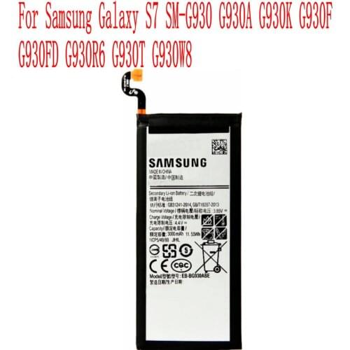 High Quality 3000mAh EB-BG930ABE Battery For Samsung Galaxy S7 SM-G930 G930A G930K G930F G930FD G930R6 G930T G930W8 Cell Phone