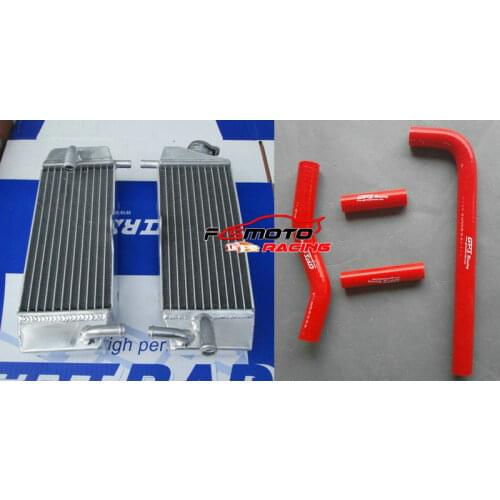 Aluminum radiator & hose FOR YAMAHA YZF250 YZ250F WR250F 2001 2002 2003 2004 2005