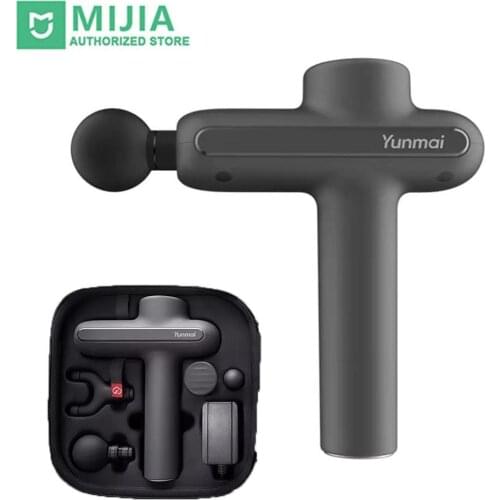 Summer Xiaomi Yunmai Electric Muscle Stimulator Massage Fascia Gun Pro Basic Kits 1kg 3 Gear Motor 3200r/min Vibrating Home Gym
