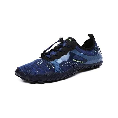 Men quick-dry wading Aqua beach shoes male breathable non-slip hiking sandals men five fingers sandals fitness Treadmill shoes