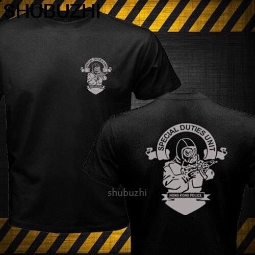 New Arrival Hong Kong Special Force Police SWAT Flying Tiger SDU Special Duties Unit T-shirt Fashion Casual Tee sbz8199