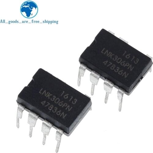 10PCS LNK306PN DIP7 LNK306P DIP LNK306 DIP-7 306PN new and original IC