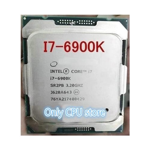 Original Intel Core I7-6900K I7 6900K 3.20GHZ 20M 14nm 8-CORES LGA2011-3 Processor free shipping