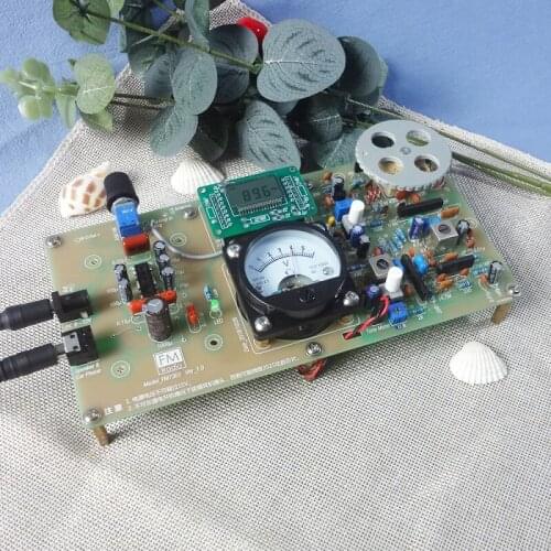 FM Stereo Integrated Radio Circuit Board Assembly Kit Electronic DIY Discrete Parts High Sensitivity
