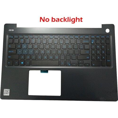 For Dell G3 3579 N4HJH 0N4HJH Laptop Palmrest Upper Case US Backlit keyboard