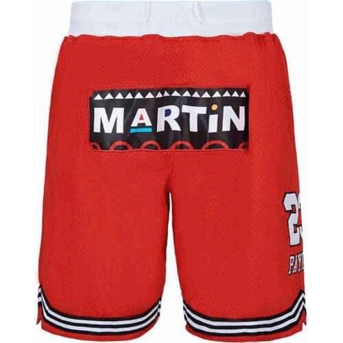 BG Basketball shorts MARTIN Embroidery sewing Zip pocket outdoor sport big size various styles Red sandbeach shorts 2021