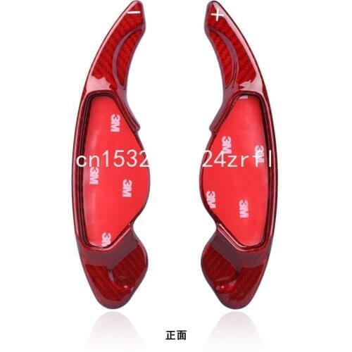 Carbon Fiber Steering Wheel Shift Paddle Extension For Land Rover Jaguar