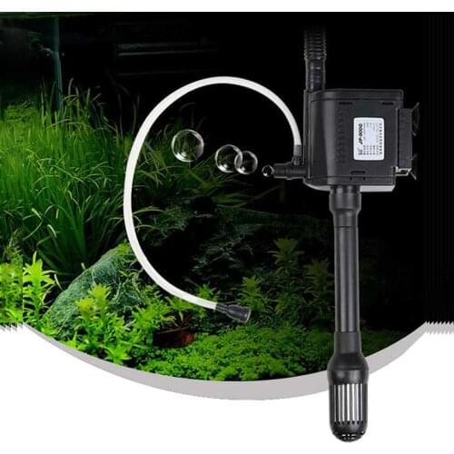 6/12W/20W/25W/45W Biological Aquarium Internal Filter Accessories for Fish tank, Multi-function Aquarium Filter Submersible Pump