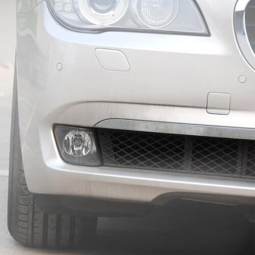 740i Auto Exterior Chrome Accessories Front Bumper Protector ABS Cover Trim For BMW 7 Series F02 Year 2009-2011