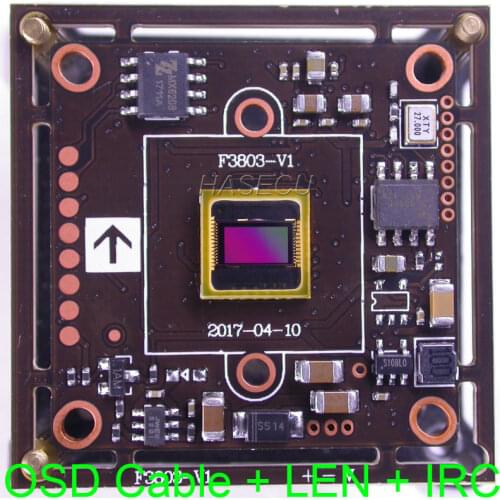 AHD 4.0MP ( 4MP 2560 x 1440) 1/3.2" GC4603 CMOS image sensor + FH8538M CCTV camera module PCB board + OSD cable + 2MP LEN + IRC