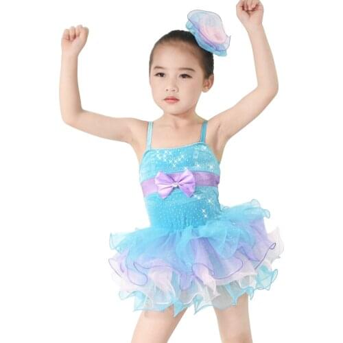 Girls Ballet Clothes Leotard Ballerina Tutu Wedding Dress Children Dance Costumes