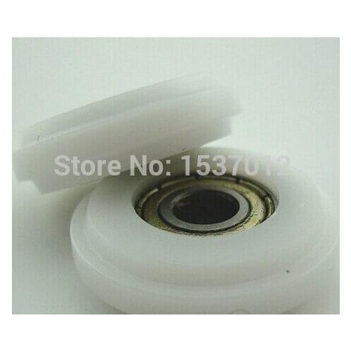 Free Shipping 696ZZ 6*26*7.5 mm bearing injected with POM rollers Miniature Ball Bearings NYLON pulley