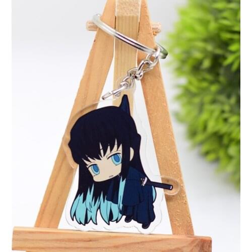 Demon Slayer Keychain Anime Kimetsu no Yaiba Keyring WL0483