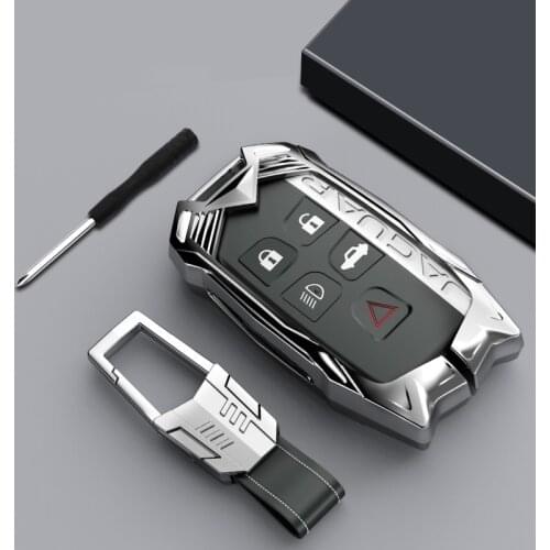Zinc Alloy Key Case Holder Shell for Land Rover Range Rover Sport A9 Discovery 2 3 4 Sport for Jaguar XF A8 A9 X8 XE XF XFL
