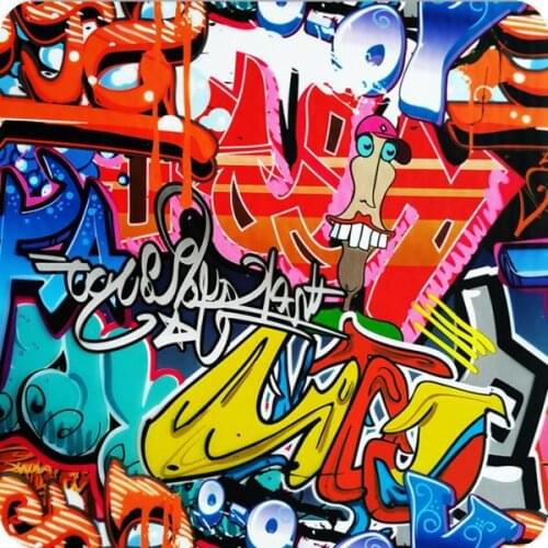 HOT-049 hydroprint film water transfer printing grafitti Molon measures: width: 50cm. Length: 100cm