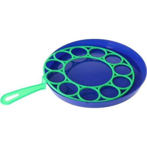 Creative Bubble Dish Wedding Birthday Party Childrens Toy Baby Shower Gift Bubbles Maker Kids Outdoor Fun Bubble Toy No Water
