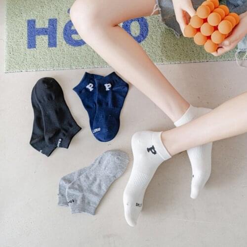 Man Socks Lot Summer Cotton Breathable Sports Socks Solid Color Boat Socks Comfortable Cotton White Black Male Warm Short Socks
