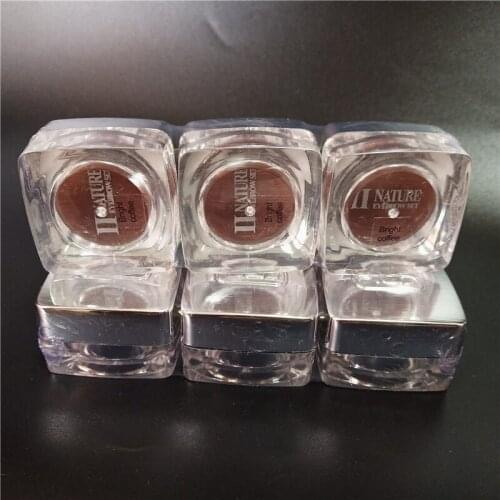 5Pcs BRIGHT COFFEE Color Set PCD Micropigment Paste Permanent Makeup Ink For 3d Eyebrow Eyeliner Tattoo Machine Pen 5G