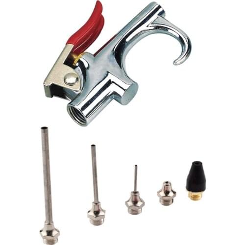6Piece Air Blow Kit Air Compressor Nozzle Tip Inflation Blower Air UpTip