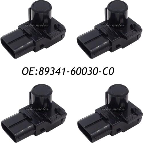 New 4PCS 89341-60030-C0 89341-60030 Parking PDC Ultrasonic Sensor For Toyota Land Cruiser Prado 2012-2013 188400-2000